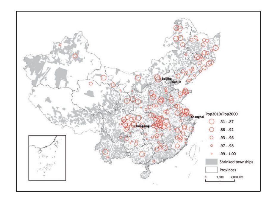 集智 中国有180个城市人口在减少